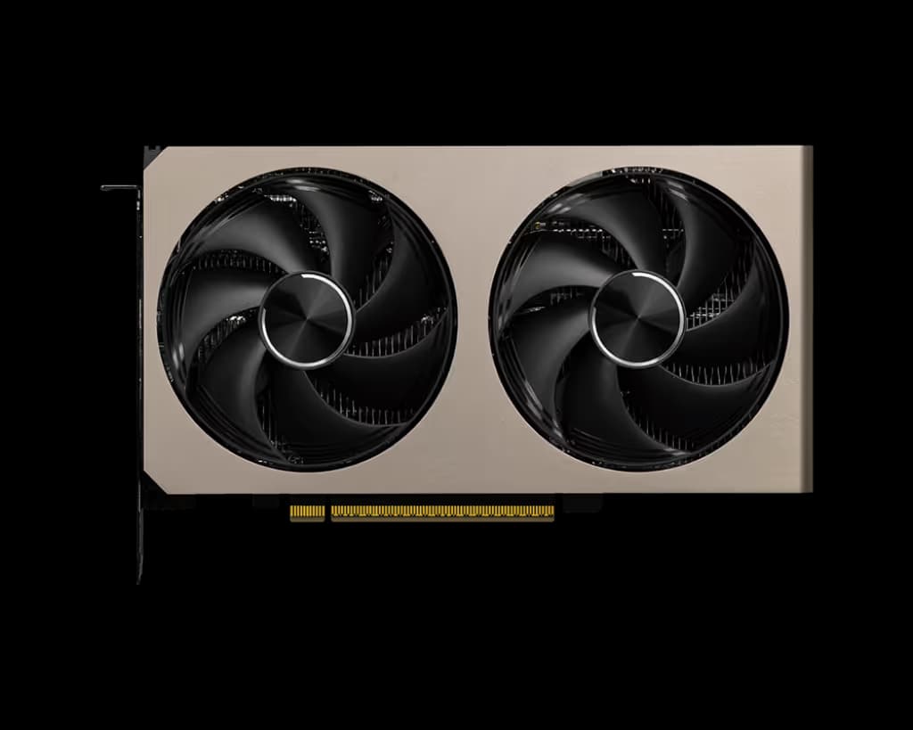 MSI INSPIRE 2X GeForce RTX 5060 Ti 16GB GDDR7 Gold / Black image