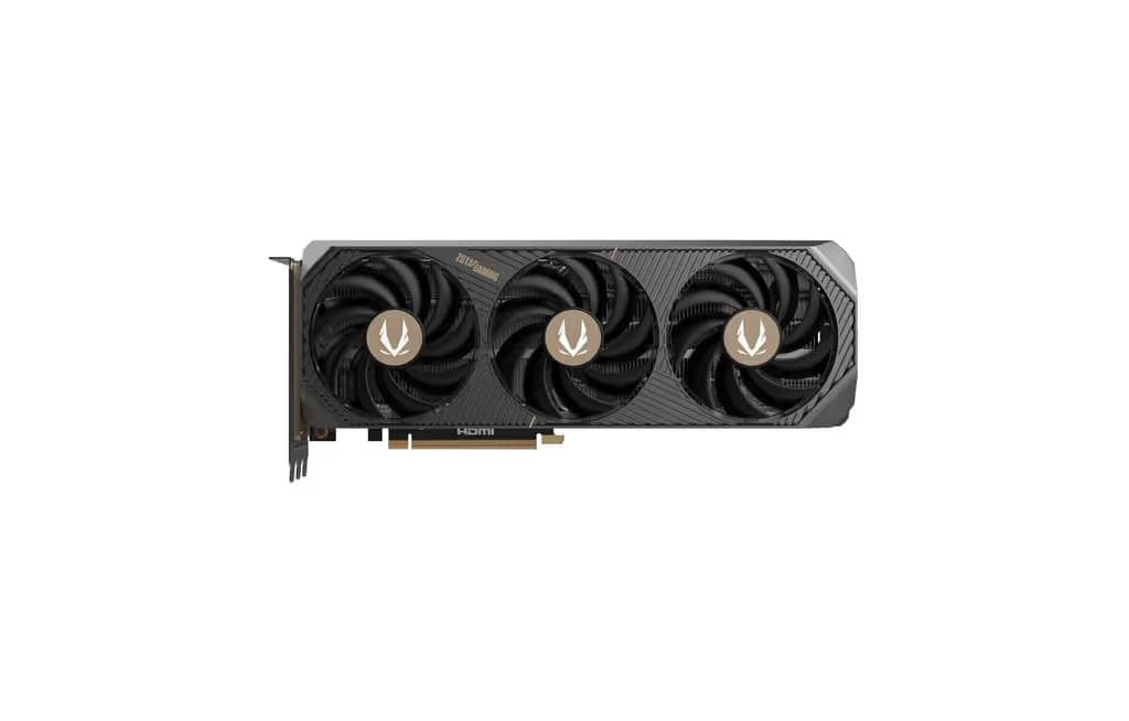 Zotac GAMING SOLID CORE GeForce RTX 5080 16GB GDDR7 Black / Copper image