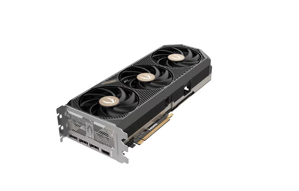 Zotac GAMING SOLID CORE GeForce RTX 5080 16GB GDDR7 Black / Copper image