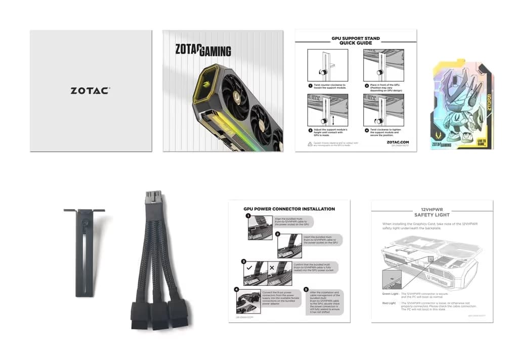 Zotac GAMING SOLID CORE GeForce RTX 5080 16GB GDDR7 Black / Copper image