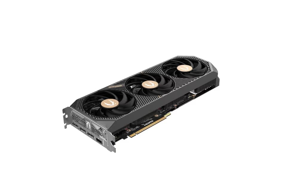 Zotac SOLID SFF GeForce RTX 5070 Ti 16GB GDDR7 Black / Gold image