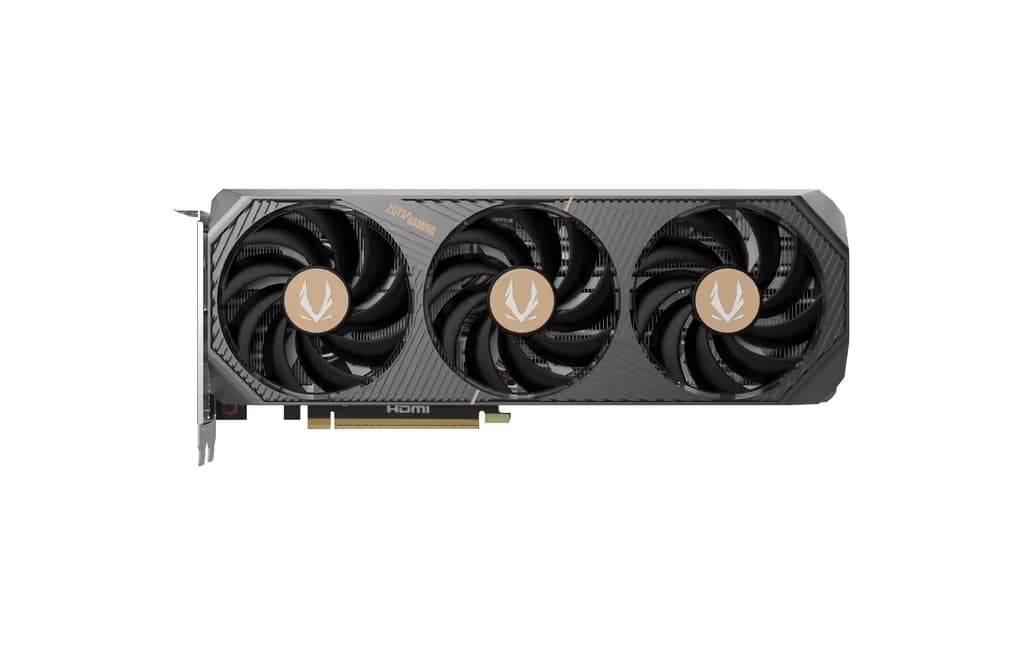 Zotac SOLID SFF GeForce RTX 5070 Ti 16GB GDDR7 Black / Gold image