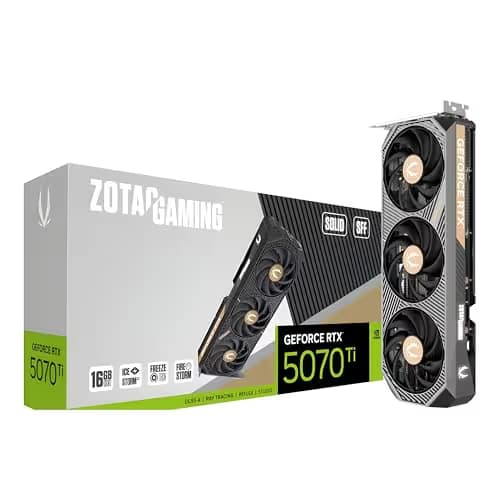 ZOTAC GAMING GeForce RTX 5070 Ti SOLID SFF 16GB GDDR7 main image