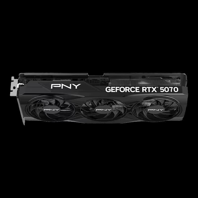 PNY GeForce RTX 5070 12GB GDDR7 Triple Fan image