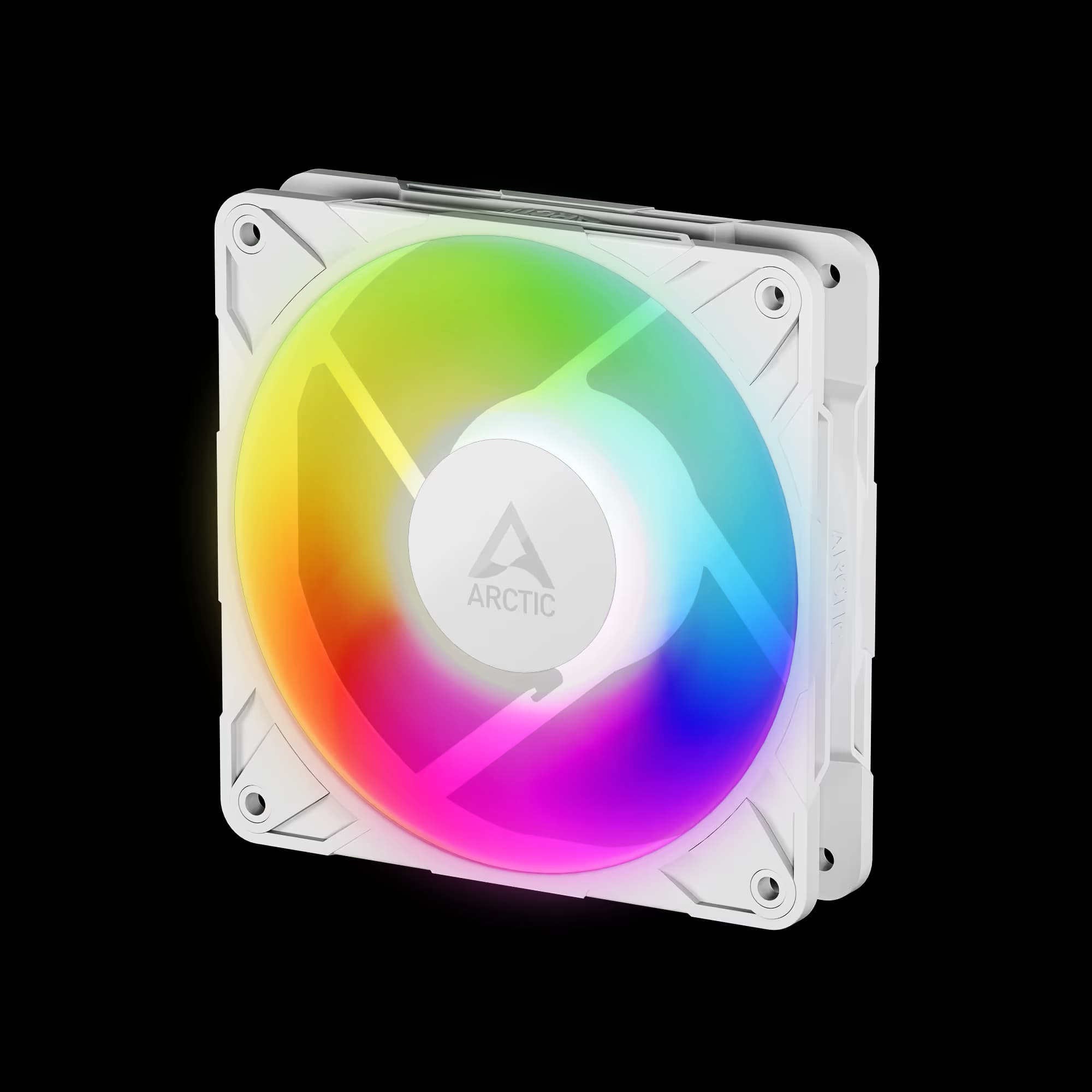 ARCTIC P12 Pro 120mm White RGB PWM image