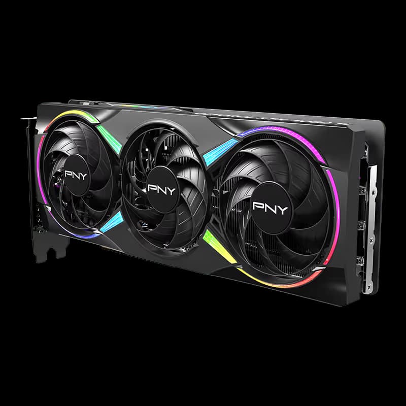 PNY EPIC-X RGB GeForce RTX 5060 Ti 16GB GDDR7 Black image