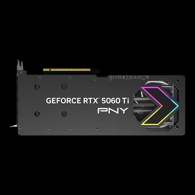 PNY EPIC-X RGB GeForce RTX 5060 Ti 8GB GDDR7 Black image