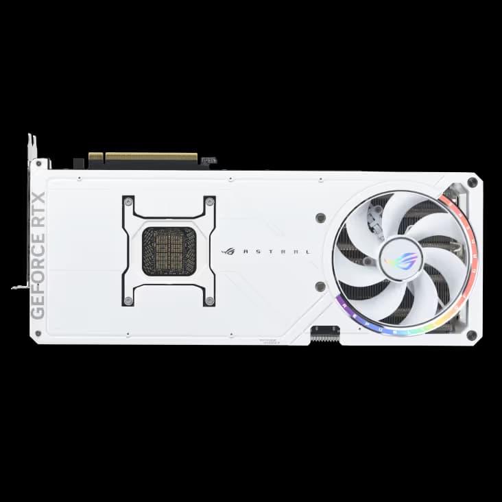 Asus ROG Astral OC GeForce RTX 5090 32GB GDDR7 White image