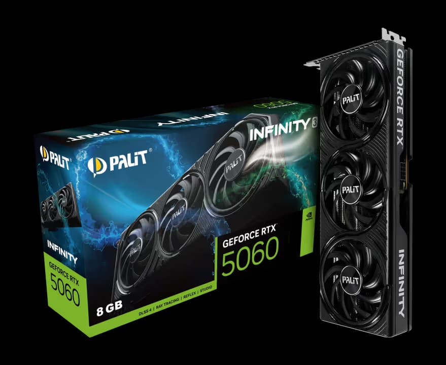 Palit Infinity 3 OC GeForce RTX 5060 8GB GDDR7 image