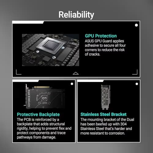 ASUS Dual GeForce RTX 5060 Ti 8GB GDDR7 OC Edition image