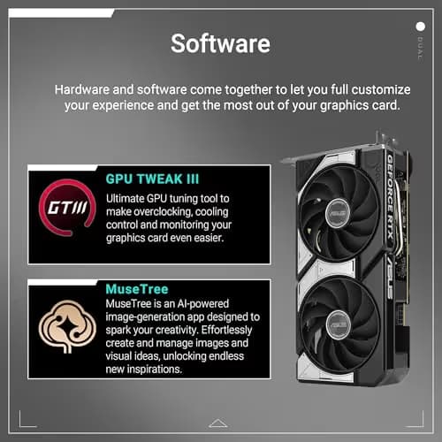 ASUS Dual GeForce RTX 5060 Ti 8GB GDDR7 OC Edition image