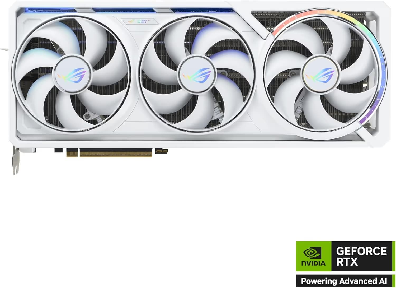 ASUS ROG Astral GeForce RTX 5080 16GB GDDR7 WHITE OC Edition image