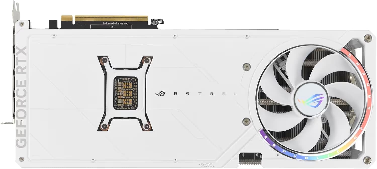 ASUS ROG Astral GeForce RTX 5080 16GB GDDR7 WHITE OC Edition image