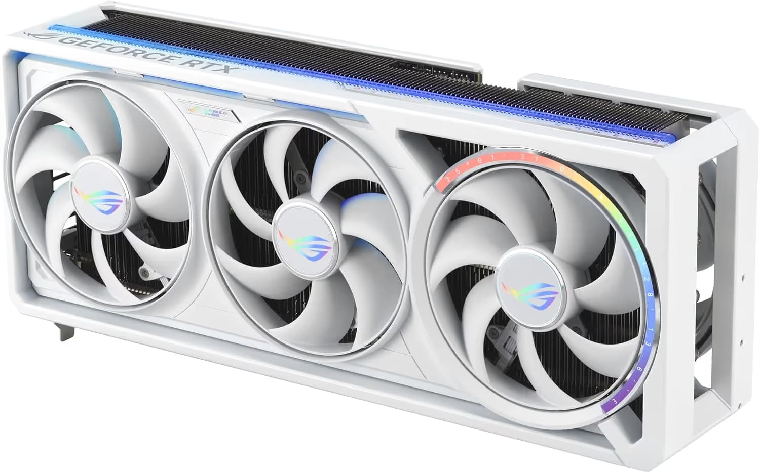 ASUS ROG Astral GeForce RTX 5080 16GB GDDR7 WHITE OC Edition image