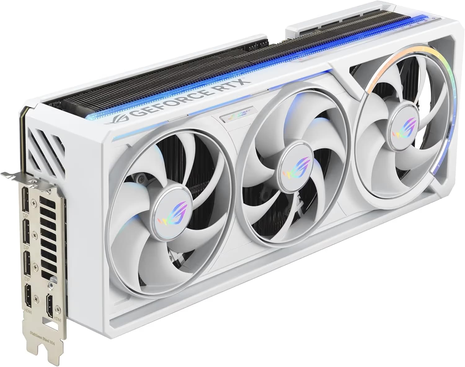 ASUS ROG Astral GeForce RTX 5080 16GB GDDR7 WHITE OC Edition image