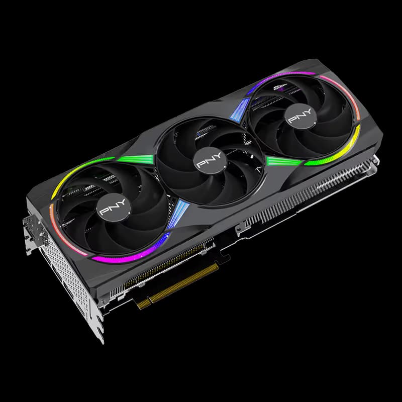 PNY GeForce RTX 5070 Ti EPIC-X RGB Triple Fan Plus 16GB GDDR7 Black image