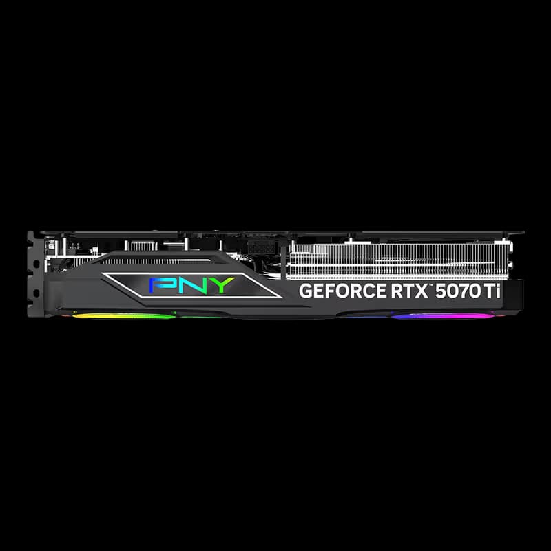 PNY GeForce RTX 5070 Ti EPIC-X RGB Triple Fan Plus 16GB GDDR7 Black image