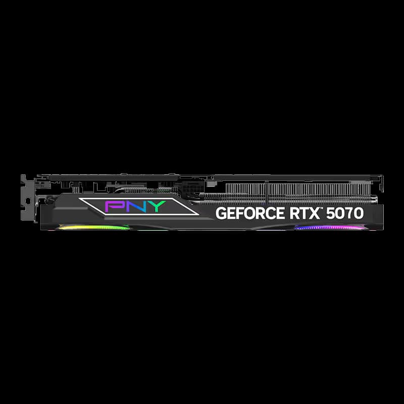 PNY GeForce RTX 5070 ARGB EPIC-X RGB 12GB GDDR7 Black image