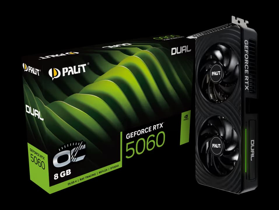 Palit Dual OC GeForce RTX 5060 8GB GDDR7 image
