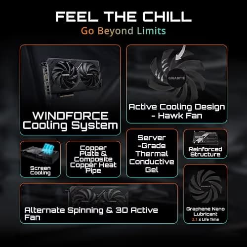 GIGABYTE GeForce RTX 5060 Ti WINDFORCE OC 8G GDDR7 image
