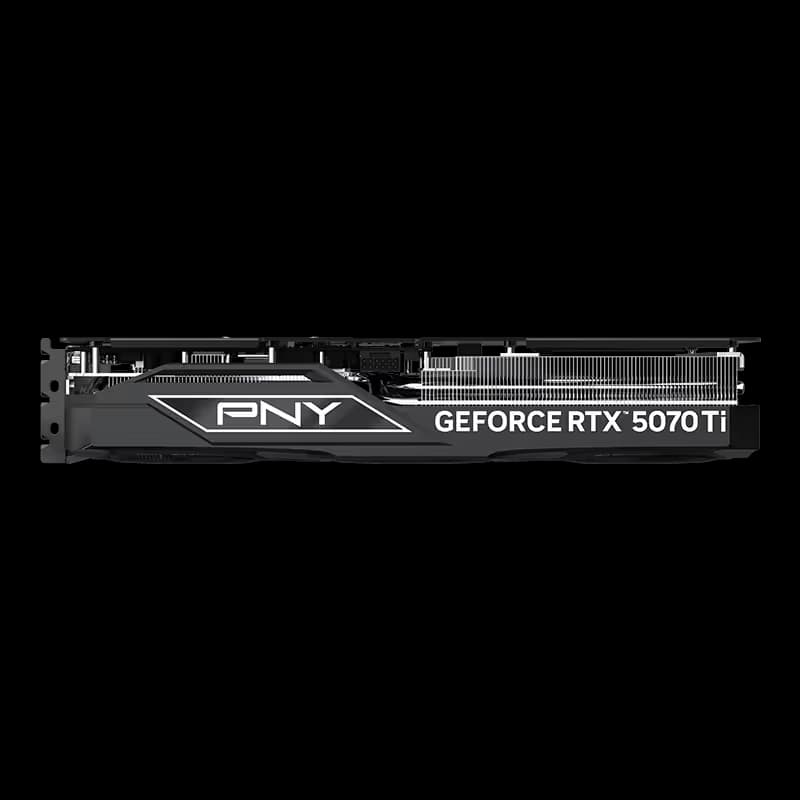 PNY Triple Fan Plus GeForce RTX 5070 Ti 16GB GDDR7 Black image