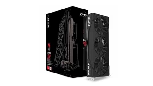 XFX Swift OC Radeon RX 9060 XT 16GB GDDR6 Black Triple Fan image