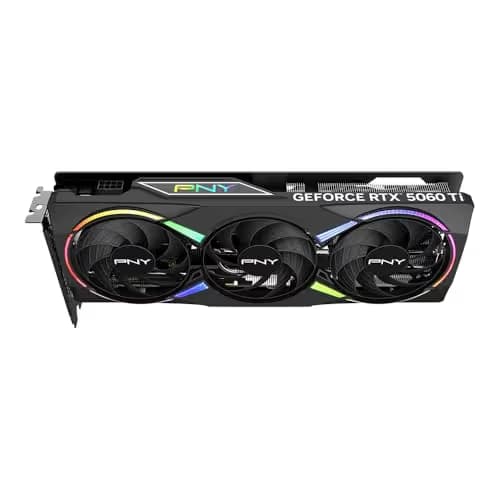 PNY GeForce RTX 5060 Ti EPIC-X RGB OC Black 16GB GDDR7 image