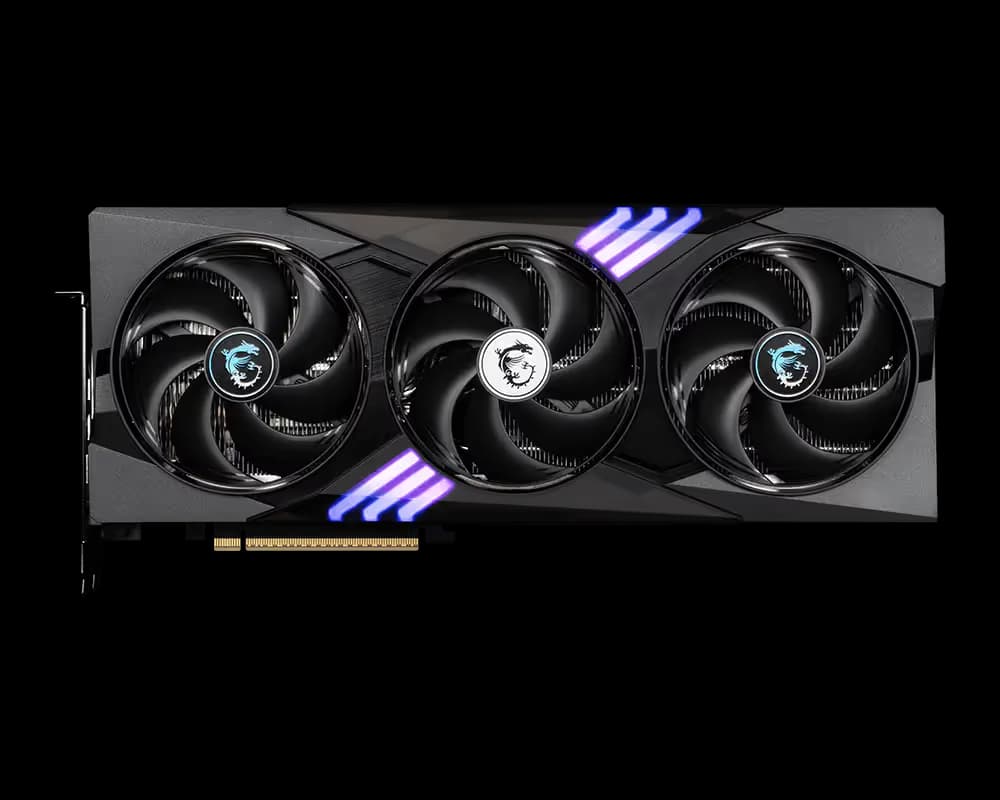 MSI GeForce RTX 5070 12G GAMING TRIO Black image