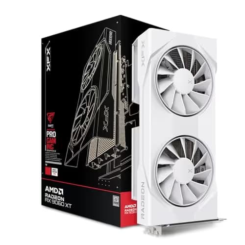 XFX Swift AMD Radeon RX 9060 XT OC White Gaming Edition 8GB GDDR6 main image