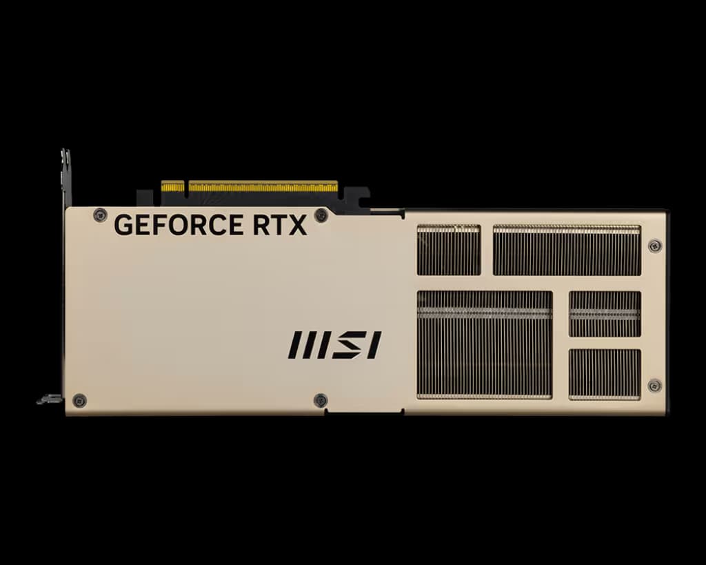 MSI GeForce RTX 5070 INSPIRE 3X 12GB GDDR7 Gold / Black image