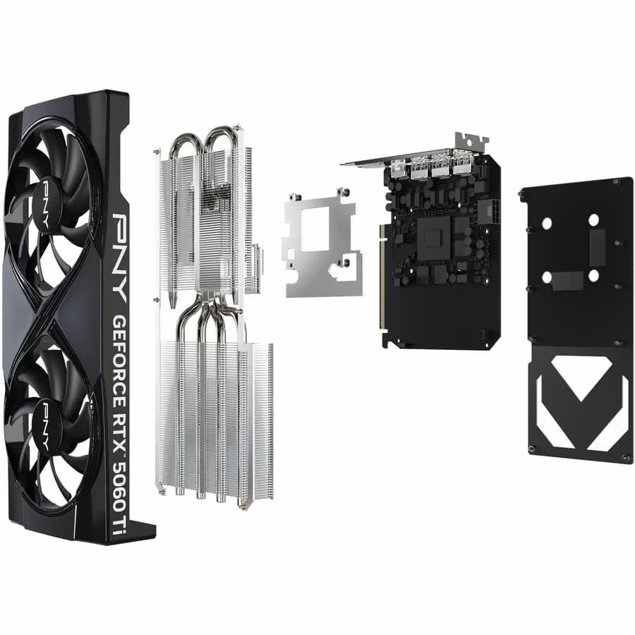 PNY GeForce RTX 5060 Ti 16GB GDDR7 Dual Fan  image
