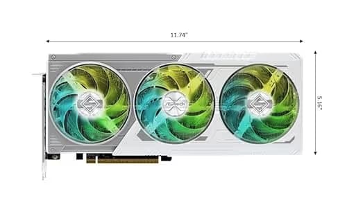 ASRock AMD Radeon RX 9060 XT Steel Legend 16GB OC image