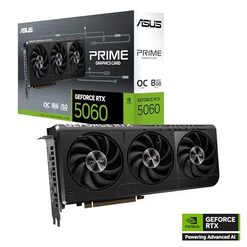 ASUS PRIME GeForce RTX 5060 8GB GDDR7 OC Edition image