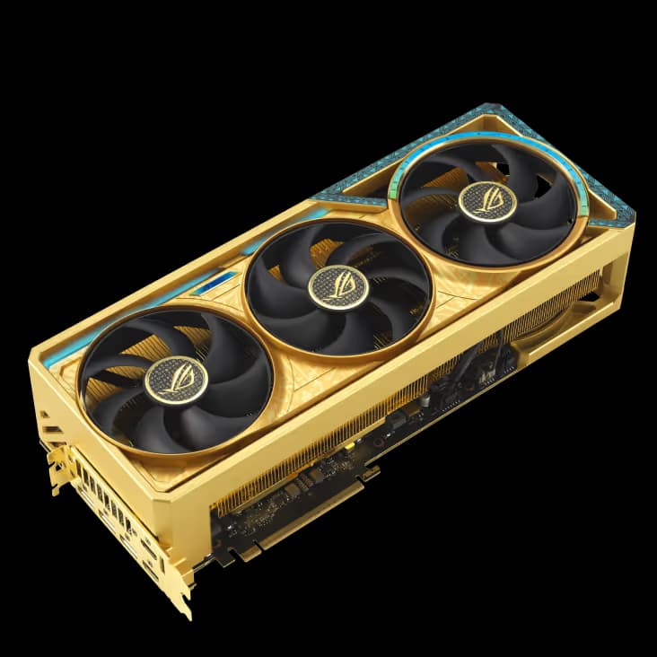 ASUS ROG Astral GeForce RTX 5090 Dhahab OC Edition 32GB GDDR7 image