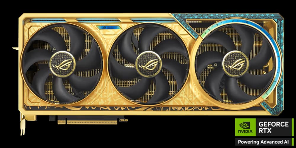 ASUS ROG Astral GeForce RTX 5090 Dhahab OC Edition 32GB GDDR7 image
