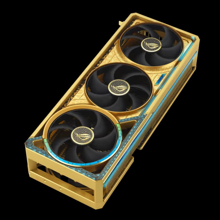 ASUS ROG Astral GeForce RTX 5090 Dhahab OC Edition 32GB GDDR7 image