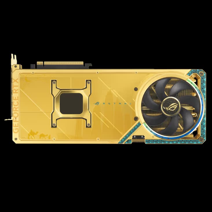 ASUS ROG Astral GeForce RTX 5090 Dhahab OC Edition 32GB GDDR7 image