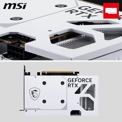 MSI GeForce RTX 5060 8G VENTUS 2X OC WHITE GDDR7 image
