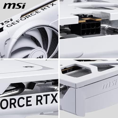 MSI GeForce RTX 5060 8G VENTUS 2X OC WHITE GDDR7 image