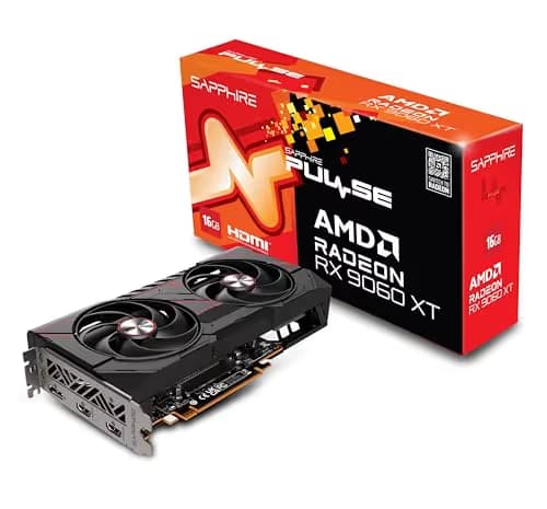 Sapphire Radeon RX 9060 XT PULSE 16GB OC GDDR6  main image