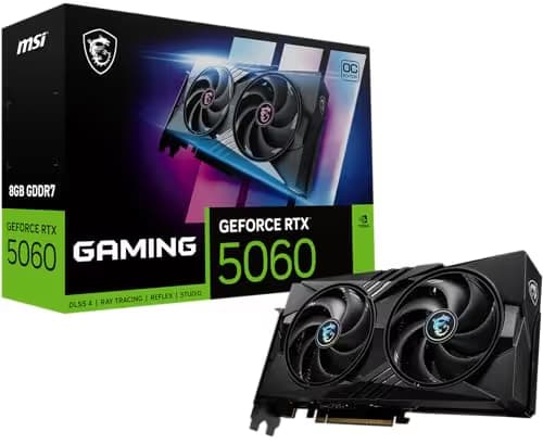 MSI GeForce RTX 5060 8G GAMING OC GDDR7 image