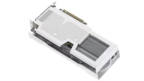 XFX Swift OC Radeon RX 9060 XT 16GB GDDR6 White Triple Fan image