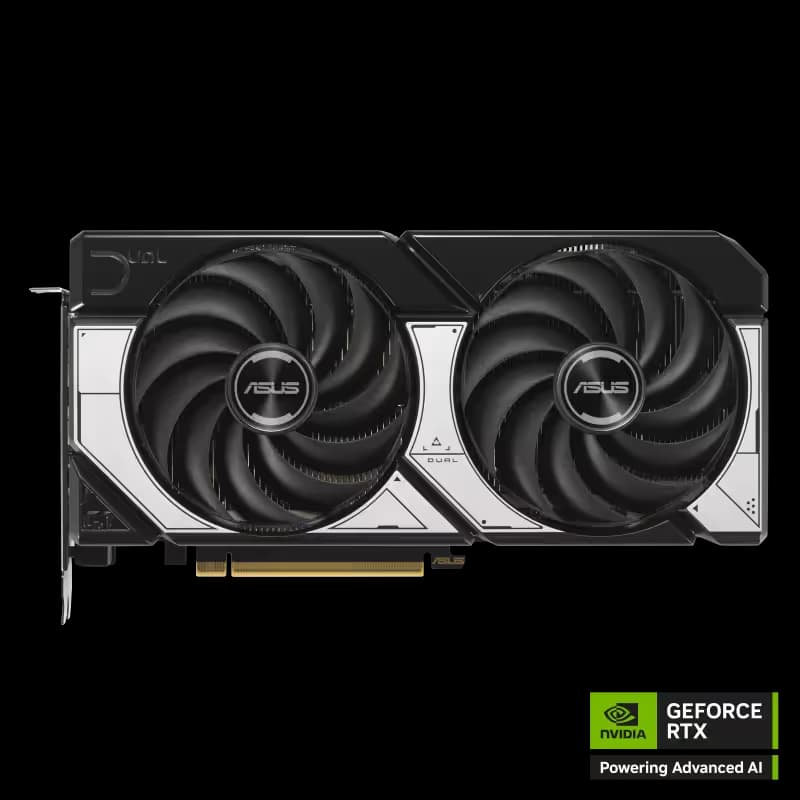 Asus DUAL GeForce RTX 5070 12GB GDDR7 Black / Silver main image