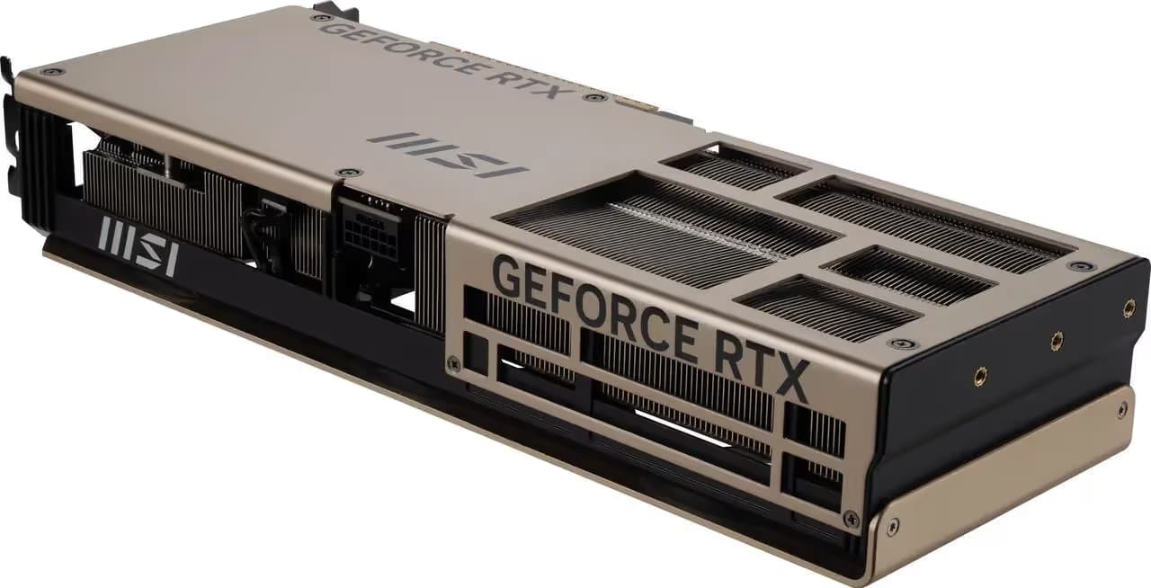 MSI GeForce RTX 5070 INSPIRE 3X OC 12GB GDDR7 Gold Black image