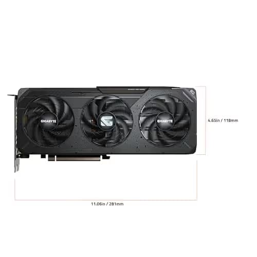 GIGABYTE Radeon RX 9060 XT GAMING OC 8G GDDR6 image