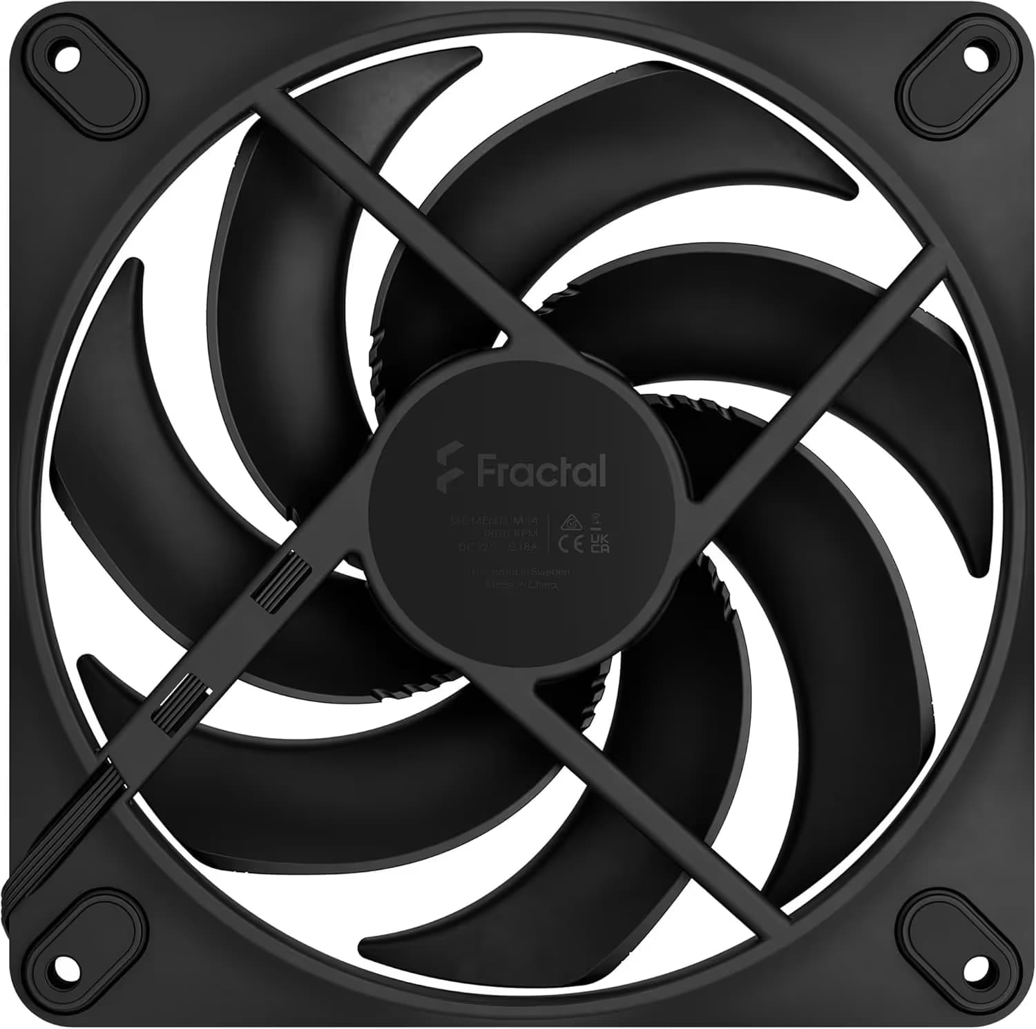 Fractal Design Momentum 140 Black image