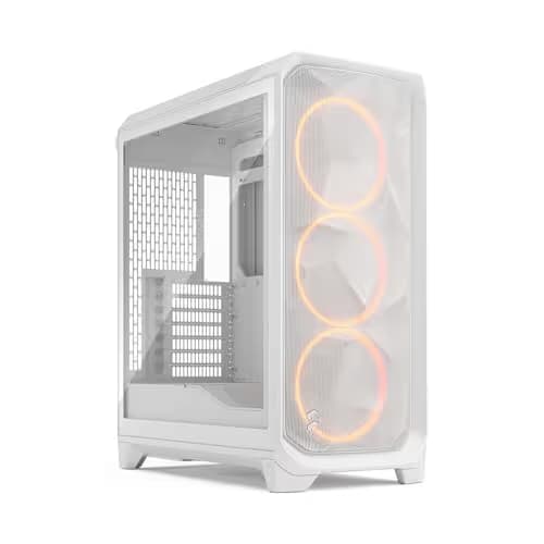 Fractal Design Meshify 3 White RGB TG Clear Tint image