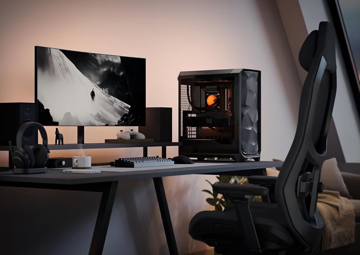 Fractal Design Meshify 3 Black TG Light Tint image