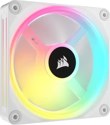 Corsair iCUE LINK QX120 RGB 120mm RGB PWM White main image