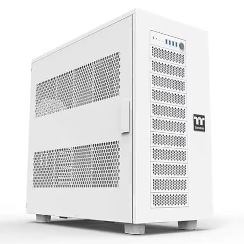 Thermaltake AX700 ATX Full Tower White Mesh Side Panel, USB 3.2 Gen 2 Type-C, USB 3.2 Gen 1 Type-A main image